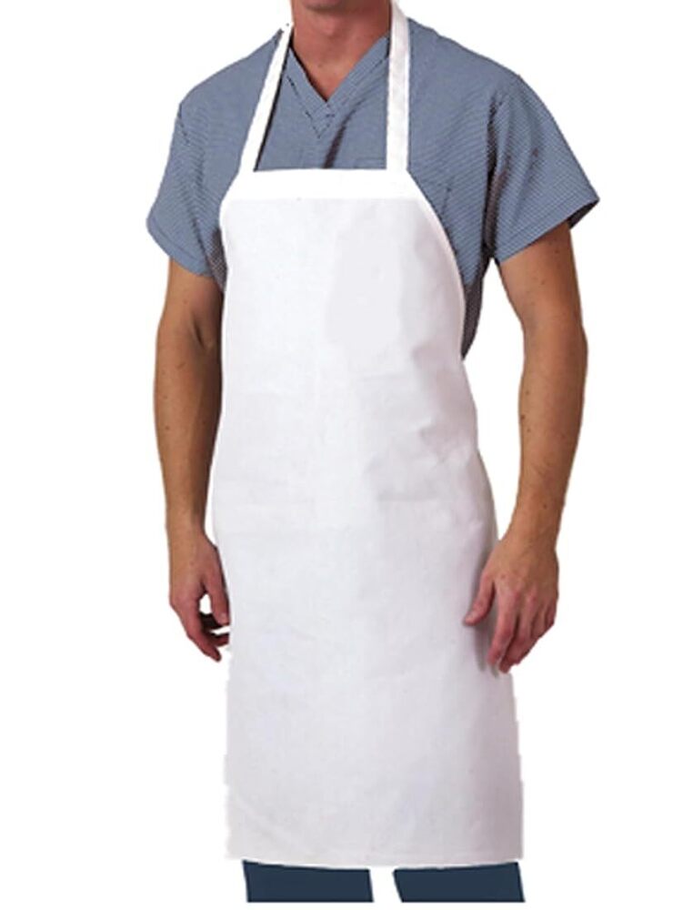 White Apron - Design: Printed