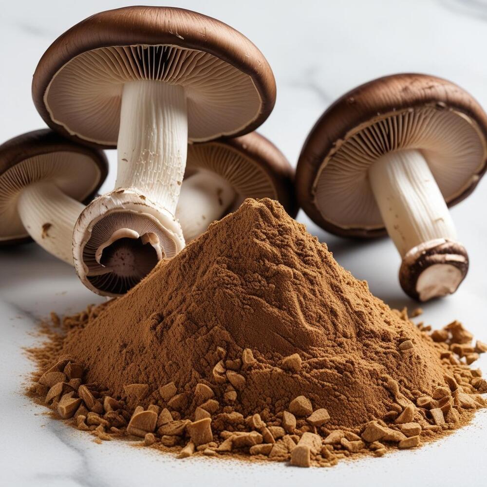 Brazilian Button  Portobello Mushroom Powder