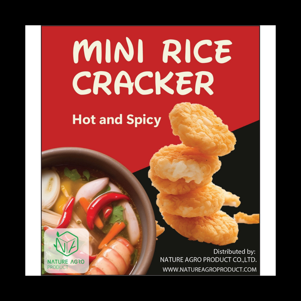 Mini Rice Cracker Hot & Spicy