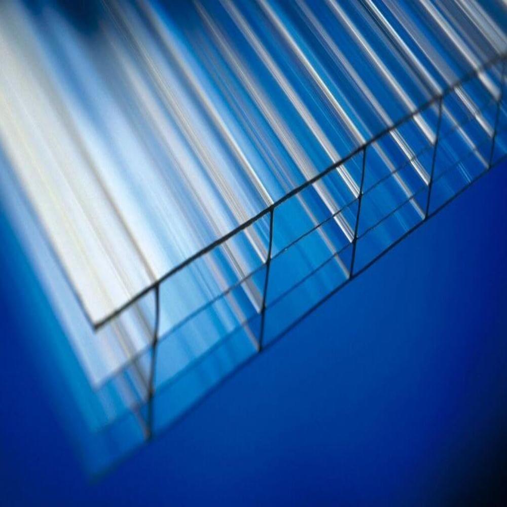 Multiwall Polycarbonate Sheet - Color: White/clear/blue/lake Blue/green/bronze