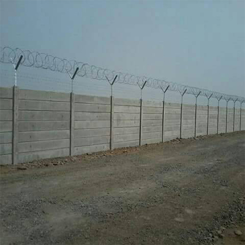 Prestressed Boundary Wall