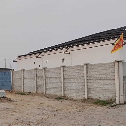 Prestressed Precast Boundary Wall