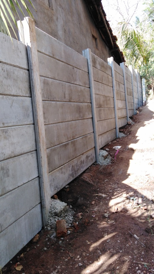 Prestressed Readymade Boundary Wall - Feature: Fast Installation