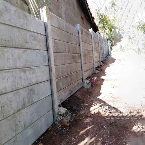 Prestressed Readymade Boundary Wall