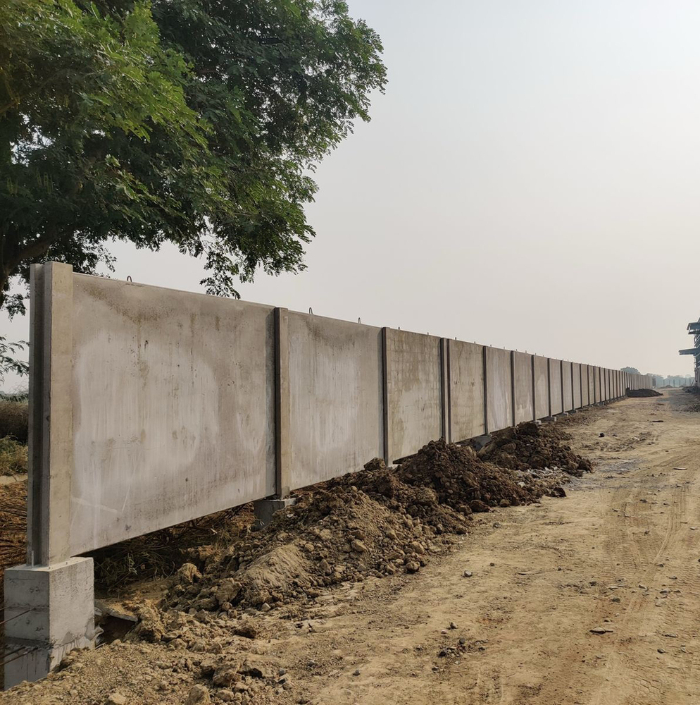 Rcc Single Piece Boundary Wall - Feature: Fast Installation - Feature ...
