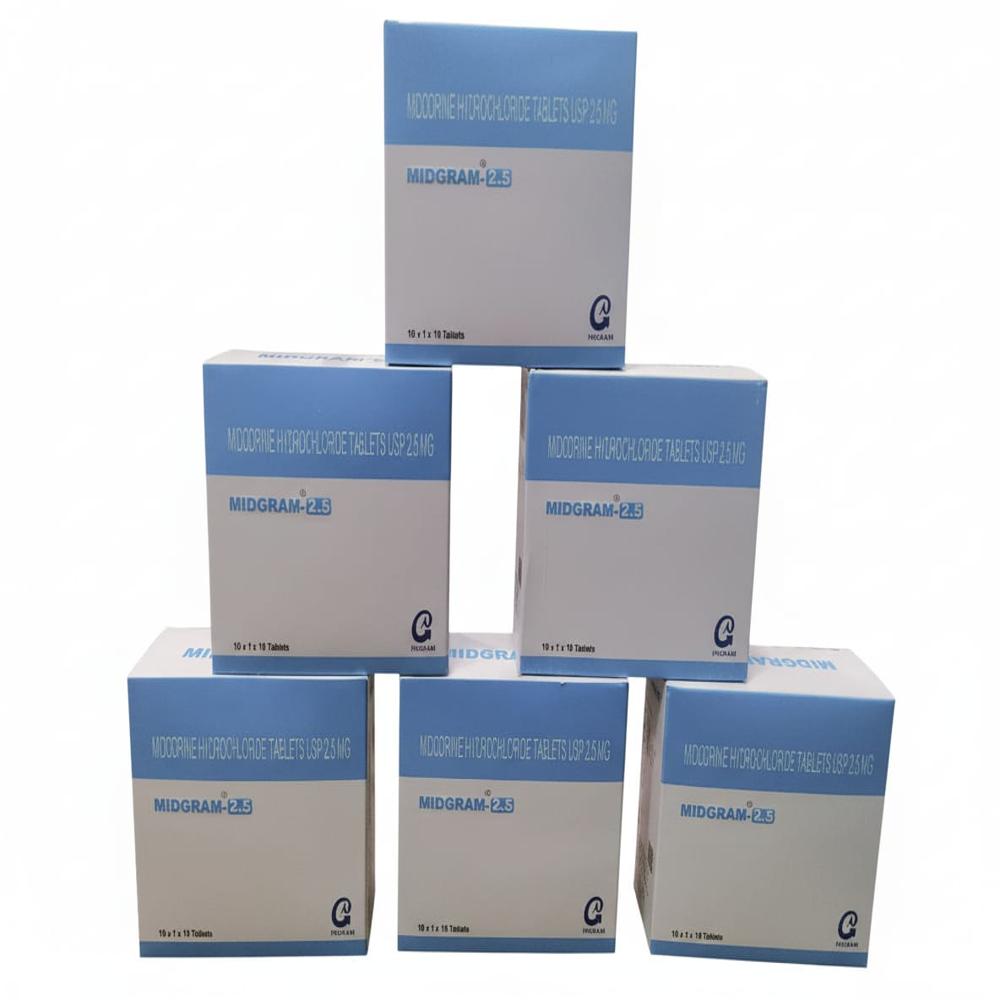 MIIDGRAM 2.5 mg