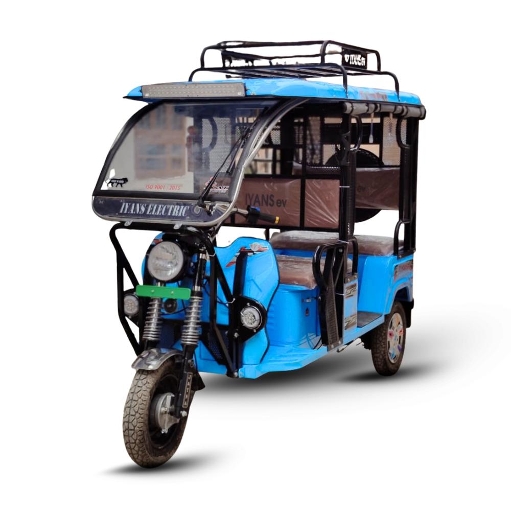 E Rickshaw - Battery Life: 5-6 Hours