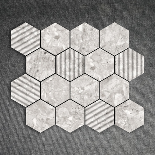 Smoke Hex Nexa Tiles - Color: Grays