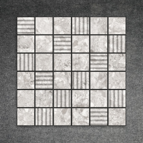 Pearl Hex Nexa Tiles - Color: Grays