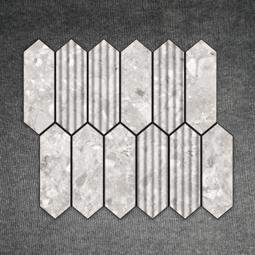 Smoke Picket Nexa Tiles - Color: Grays