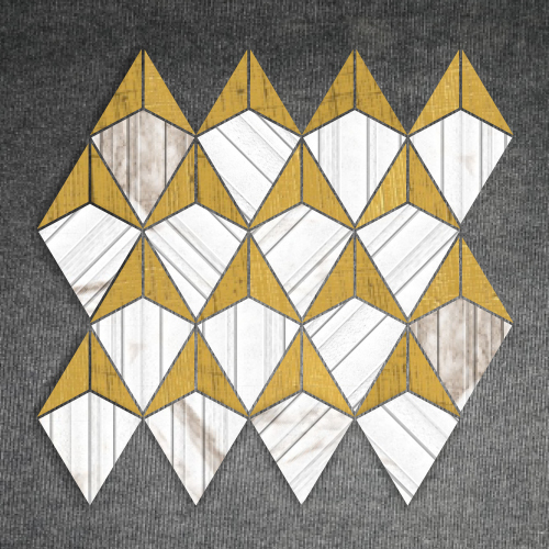 Legend Golden V Statuario Tiles