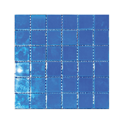 Hp - 2083 Crystal Glass Swimmingpool Series Tiles - Color: Blues
