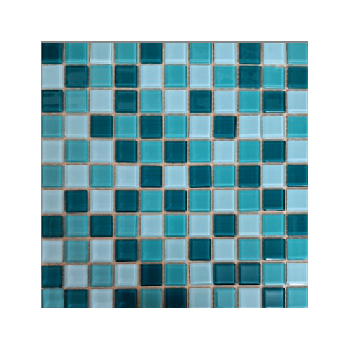 Hp - 1067 Crystal Glass Swimmingpool Series Tiles - Color: Blues