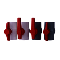 PVC  Solid Ball Valve