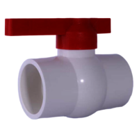 PVC  Solid Ball Valve