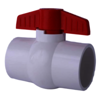 PVC  Solid Ball Valve