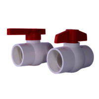 PVC  Solid Ball Valve