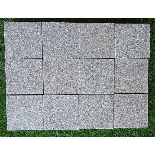 Grey Granit Flamed Cobble