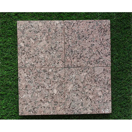 Red Granit Flamed Cobbles