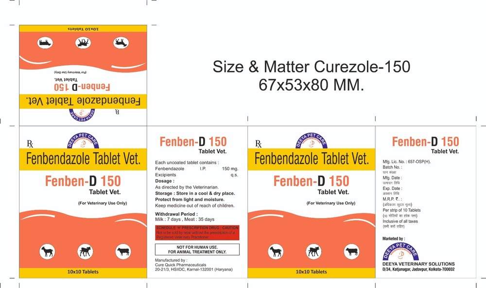 Fenben - d 150mg tab