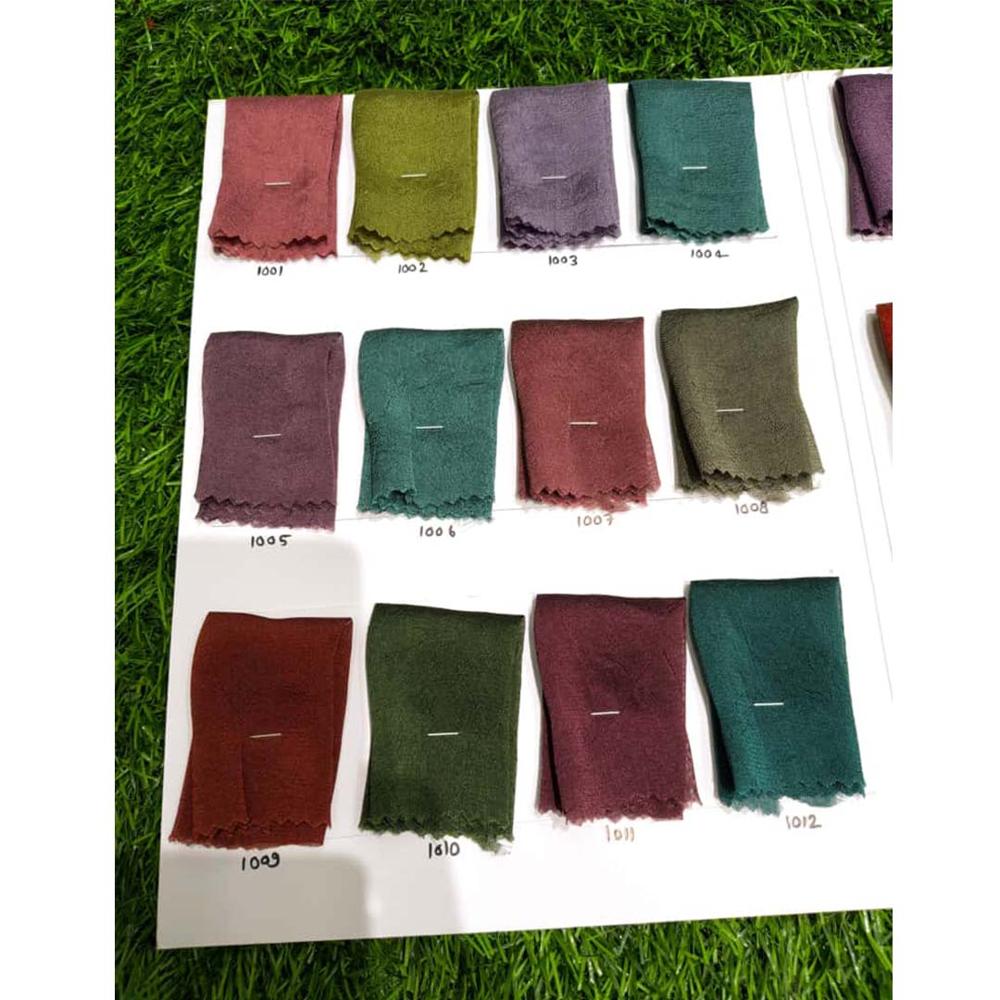 Premium Crush Cotton Work Fabric for Sarees & Dresses | Plain Crush Work