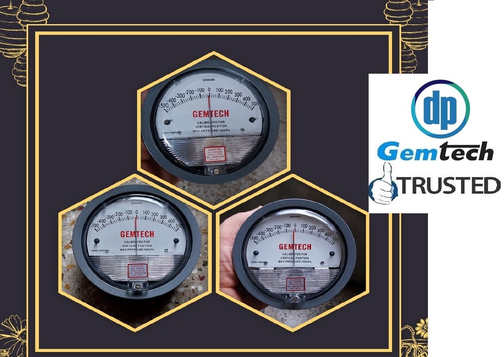 GEMTECH ! Differential Pressure Gauge Distributor For Damji Shamji Industrial Complex Kurla Maharashtra 400070