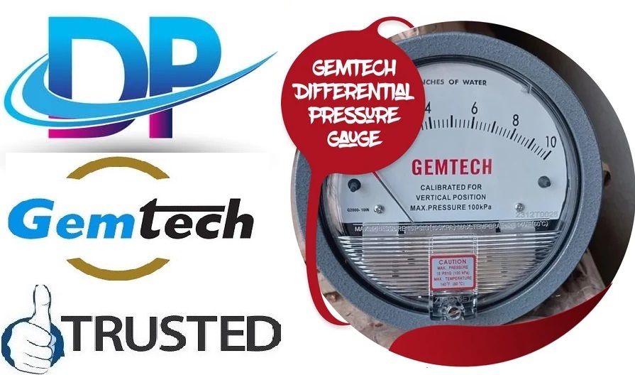 Series G2000 GEMTECH Differential Pressure Gauges FROM Hosur Tamilnadu