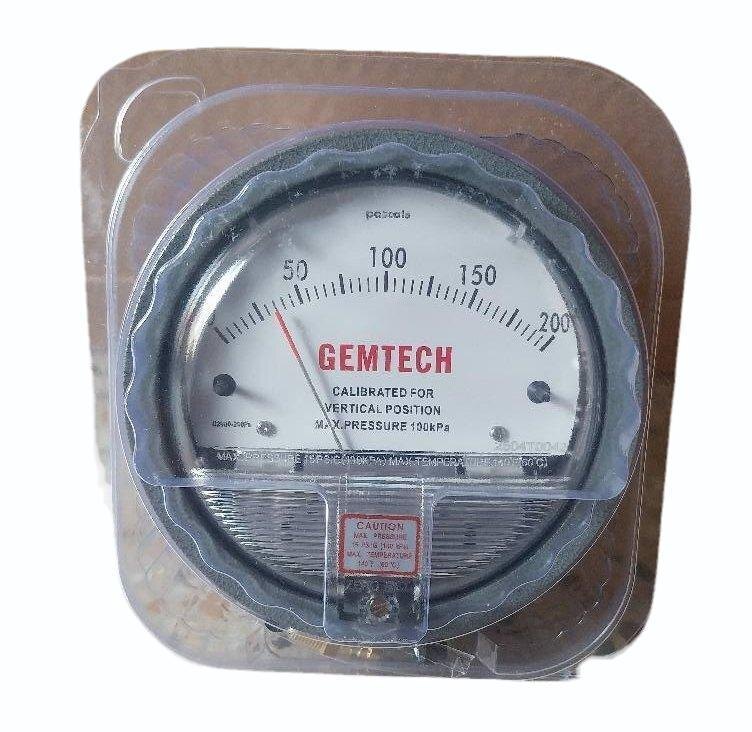 GEMTECH Differential Pressure Gauge IN Gadag Industrial Area Karnataka India