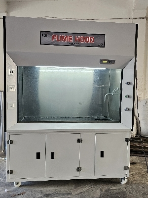 Fume Hood - Equipment Materials: G.I Powder Coated