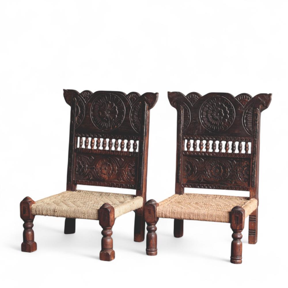 Antique Wooden Chair - Artwork: Crafted