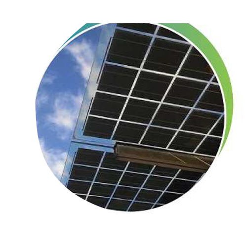 Bifacial-Mono Crystline Solar - Color: Blue