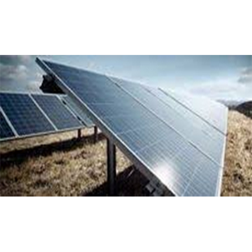 Greenfield  Solar Power Generation Plant - Color: Blue