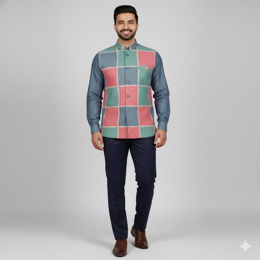 Designer Patchwork Cotton Fabric - Application: Garment Making