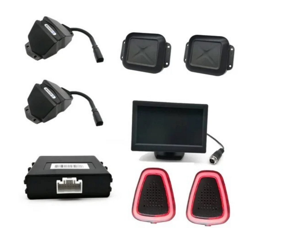 TVS Safety Driving Monitoring System Advanced Blind Spot Warning Technology