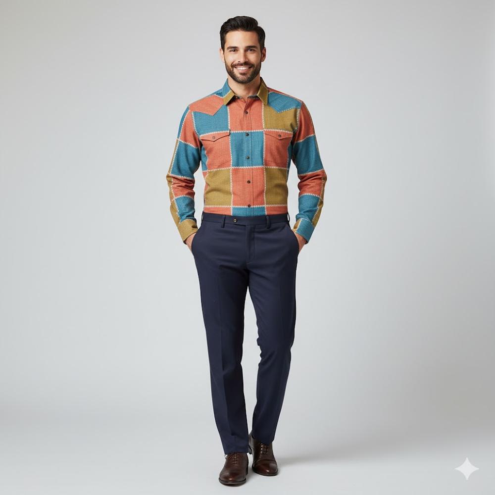 Designer Patchwork Cotton Fabric - Application: Garment Making
