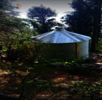 Zinc Aluminium Conical Water Storage Tank