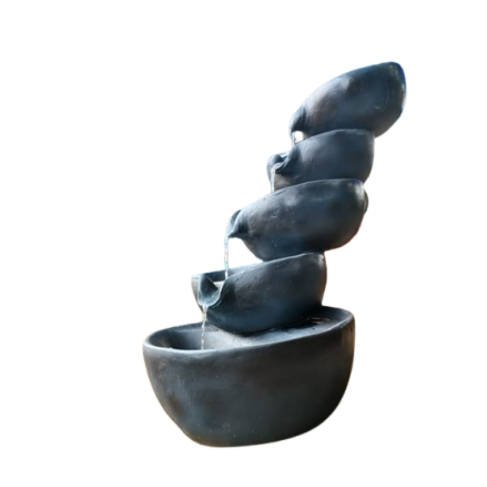 Frp Indoor Fountain - Color: Black