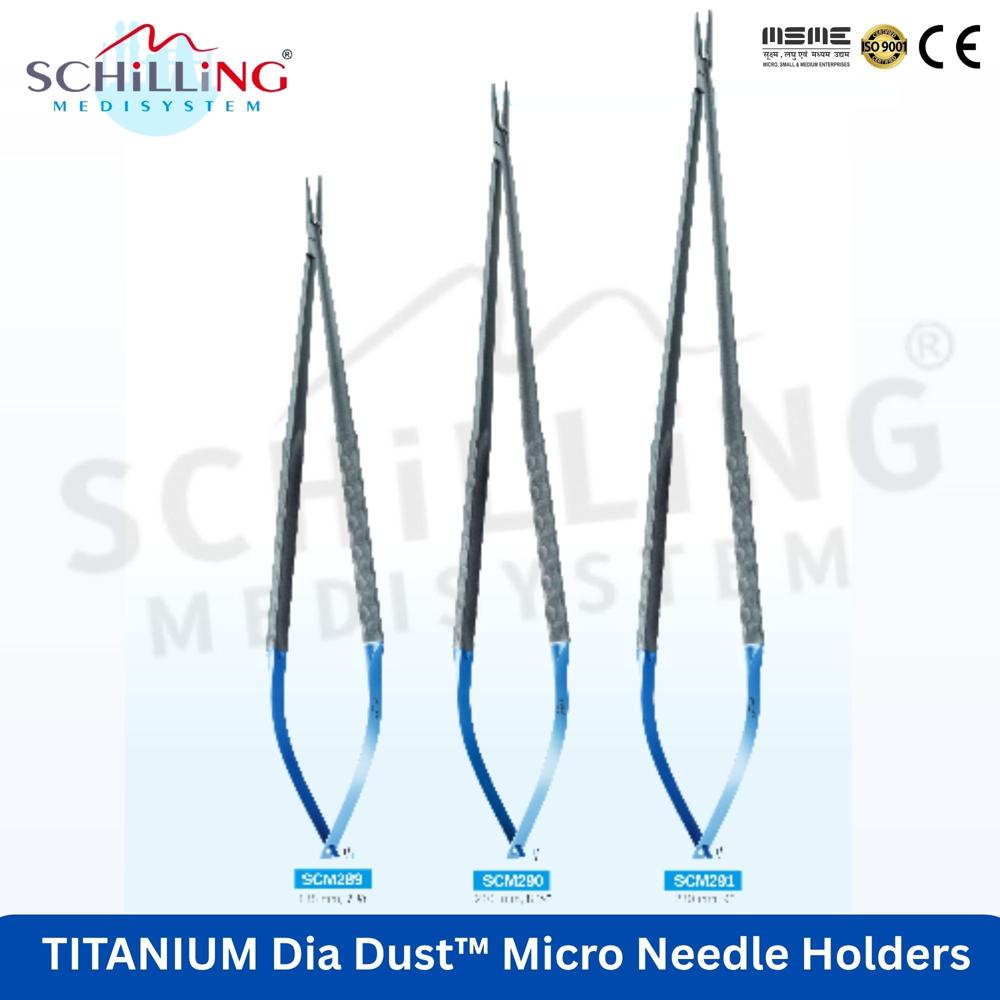 Schilling Titanium Micro Needle Holders - Application: Hospital