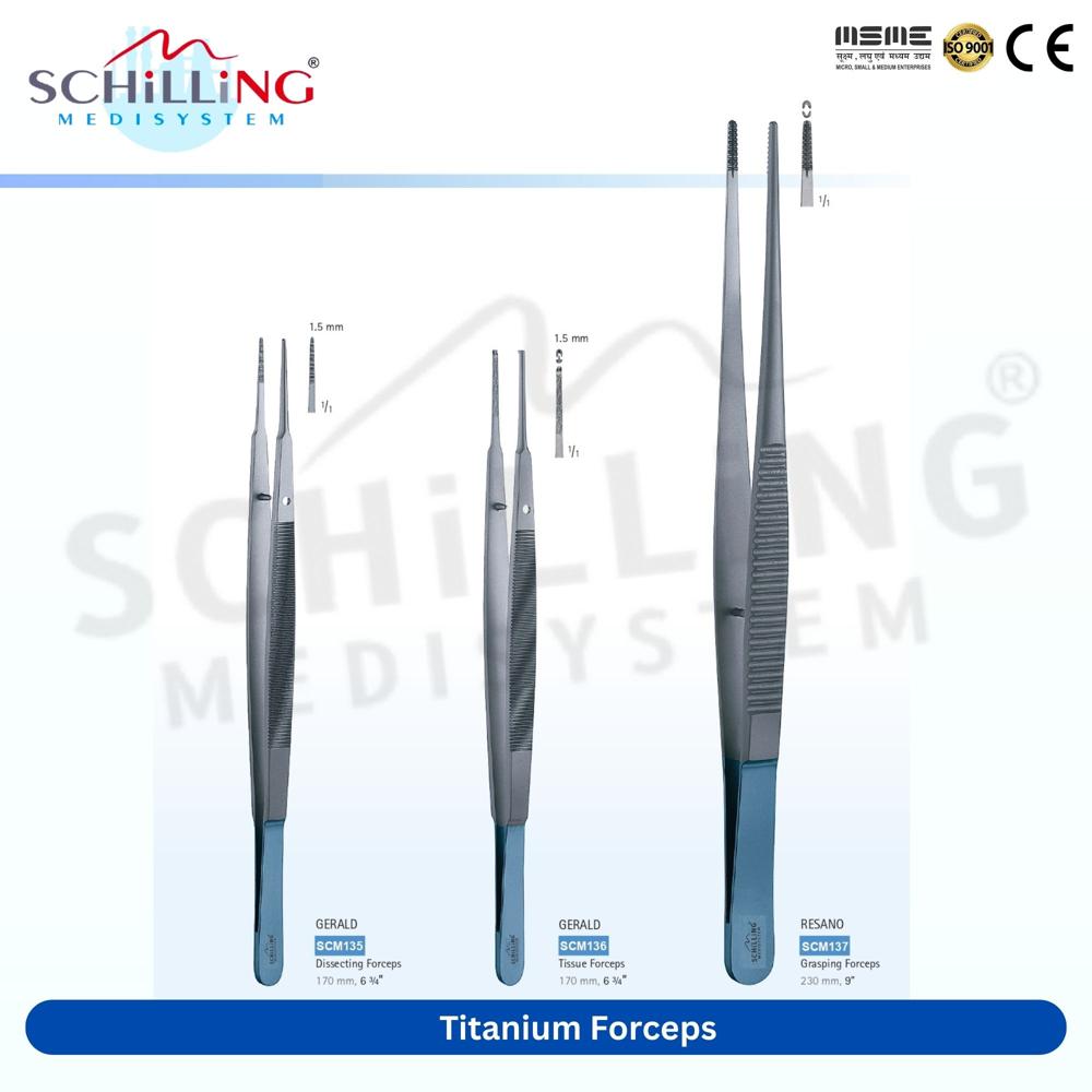 SCHILLING Titanium Forceps