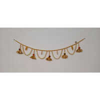 38 Inch Bandhanwar Door Hanging Toran - Color: Multicolor