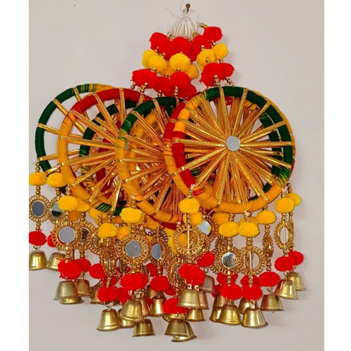 Single Chakra Wall Hanging - Color: Multicolor