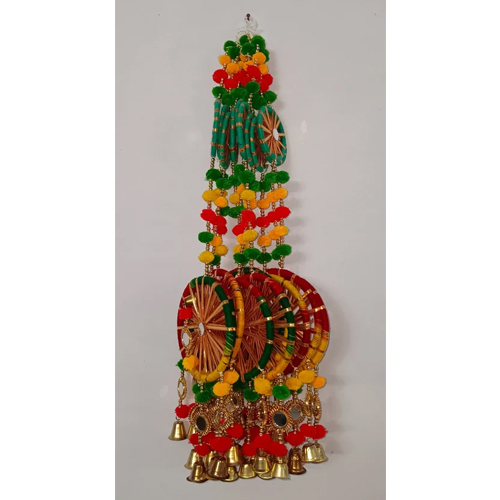Double Chakra Wall Hanging - Color: Multicolor