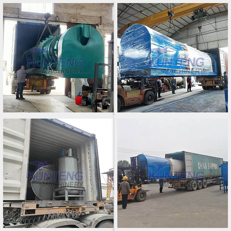 Smokeless Charcoal Making Machine Palm Kernel Shell Coconut Husk Carbonization Furnace for Charcoal