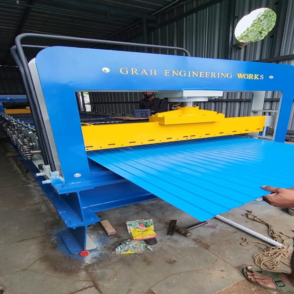 24 Rib Liner Profile Machine With 7 Ton Capacity Decoiler 13 Station - Automatic Grade: Semi-Automatic