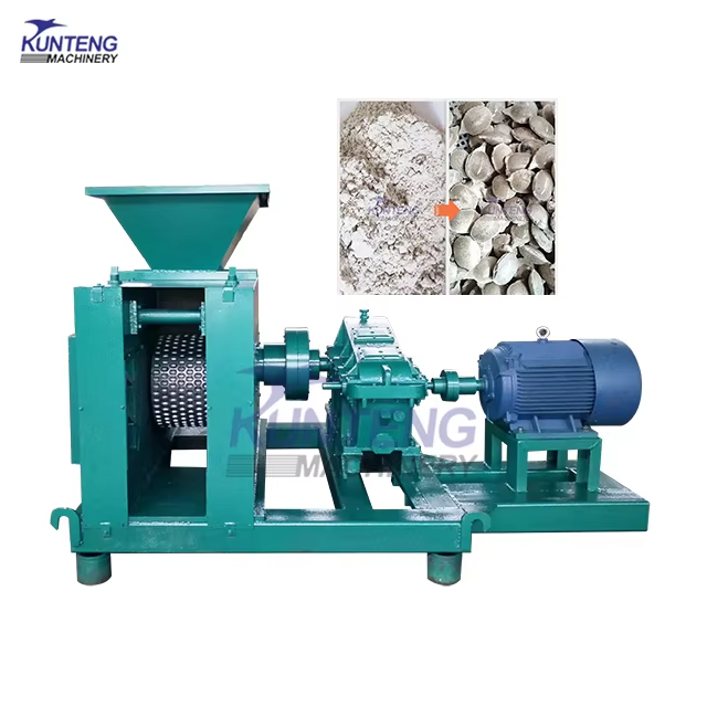 Alumina Bauxite Slag Pillow Shape Briquetting Machine