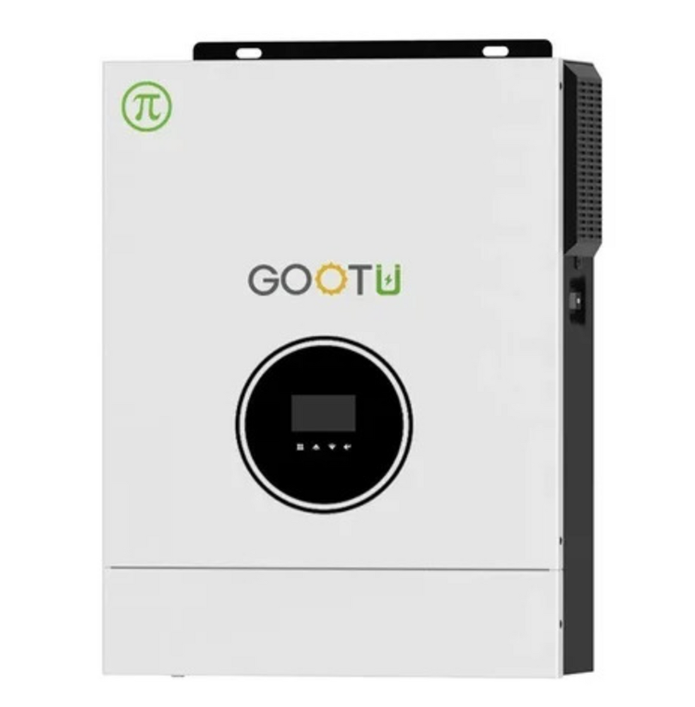 Gootu 3Kva 30-400Vdc Input 24V 3Kw Off Grid Solar Inverter With 80A Mppt Solar Inverter - Color: White