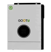 Gootu 3kva 30-400vdc Input 24v 3kw Off Grid Solar Inverter With 80a Mppt Solar Inverter - Color: White