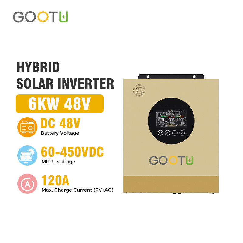 Hybrid Solar Inverter - ABS Material, Standard Size, White Color | Durable, Maintenance-Free, 220/230/240 AC Volt, Automatic Switch Mode, 5 Watt Power