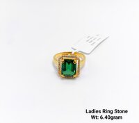 91.6 New Design Gold Ladies Ring Stone