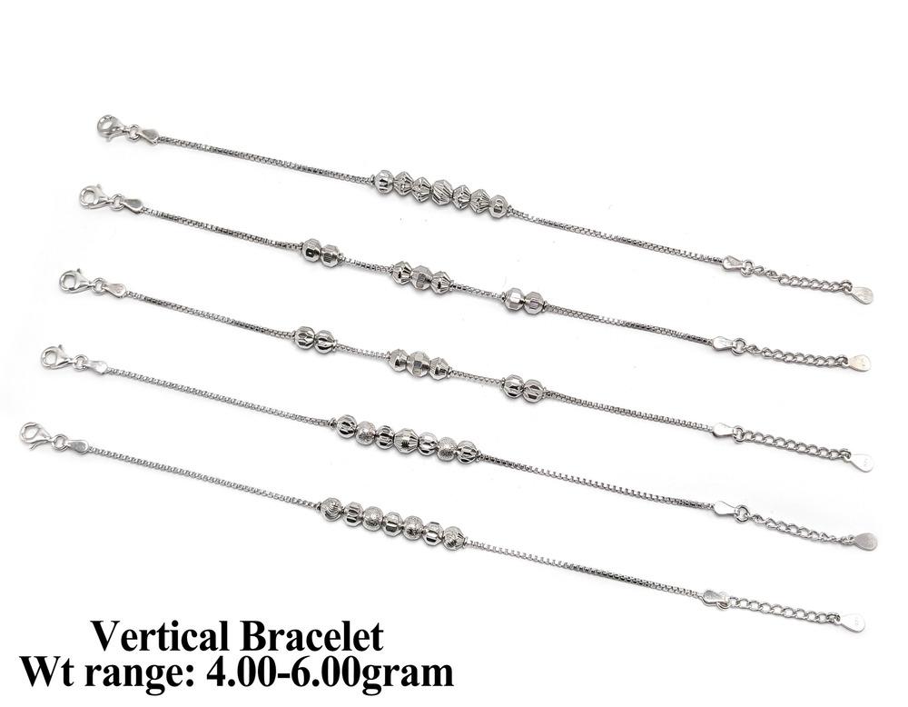 92.5 New Design silver Vertical bracelet